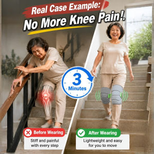 Meniscus Injury Protection Knee Brace Knee Pain Relief Adjustable Patella Knee Support No-Slip No-Binding Stabilisation Knee Protection Pad