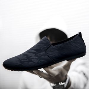 2026 New Spring And Autumn Business Loafers Korean Style Unique Slip-On Shoes Trendy Casual Sneakers
