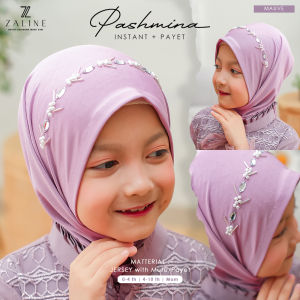 Kerudung Pashmina Instan Anak Perempuan Model Terbaru Lebaran Idul Fitri 2024 | Hijab Instan Kekinian Pasmina Simple
