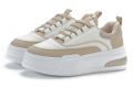 Luxus Reina Sepatu Sneakers Sepatu Sneakers Wanita Import Sport Shoes Cream LX1005. 