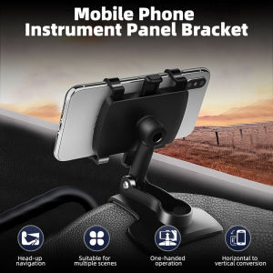 【READY STOCK】Car Phone Holder 1200° Multi-Function Rotating Dashboard Universal Mobile Phone Stand Pemegang Telefon Kereta