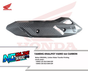 COVER KENALPOT VARIO 150 2015-2017 CARBON