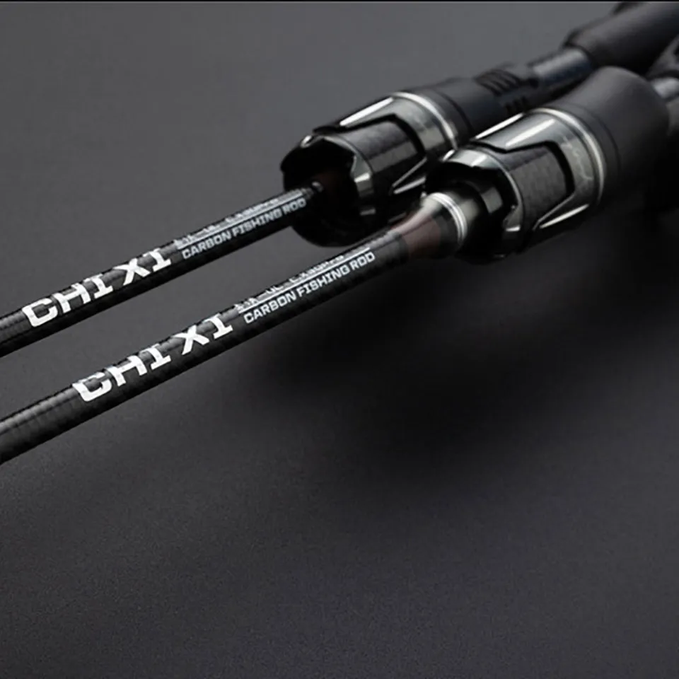 TRAINFIS】1.39M/1.55M/1.68M/1.8M Ultralight Rod 5-8g/2-8lb Wood Handle Rod  Solid Carbon Fishing Rod UL Solid Carbon Fishing Rod Spinning Rod  Baitcasting Rod Prawn Fishing