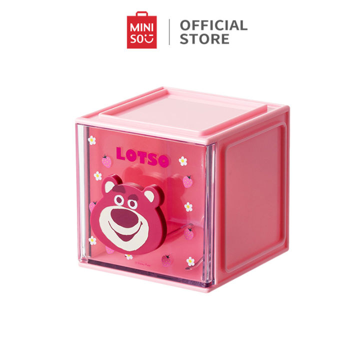 MINISO Toy Story Storage Box Cute And Practical ThreeEyed Alien Cube