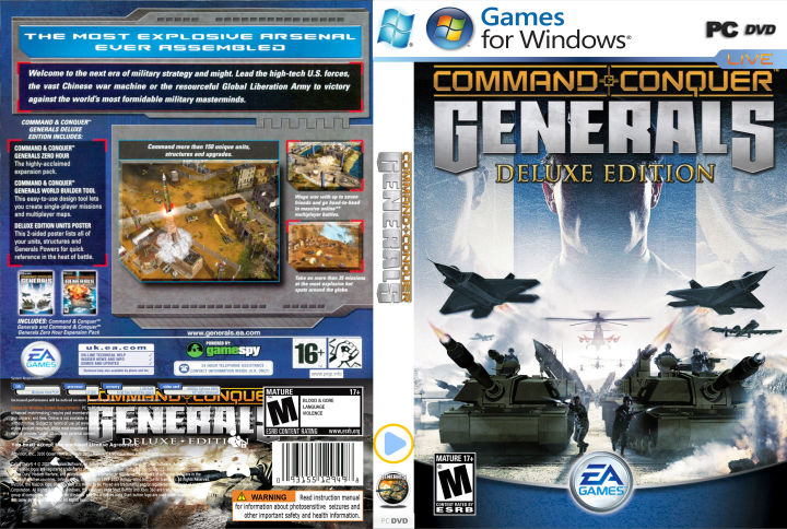 Command & Conquer Generals: Deluxe Edition PC GAME [Offline ...