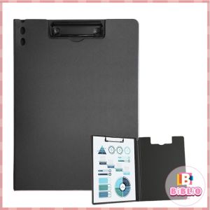 Biblio A4 Clip File Folder Board Single Clamp / Double Clamp Portable Document Organizer School Office 1PCS