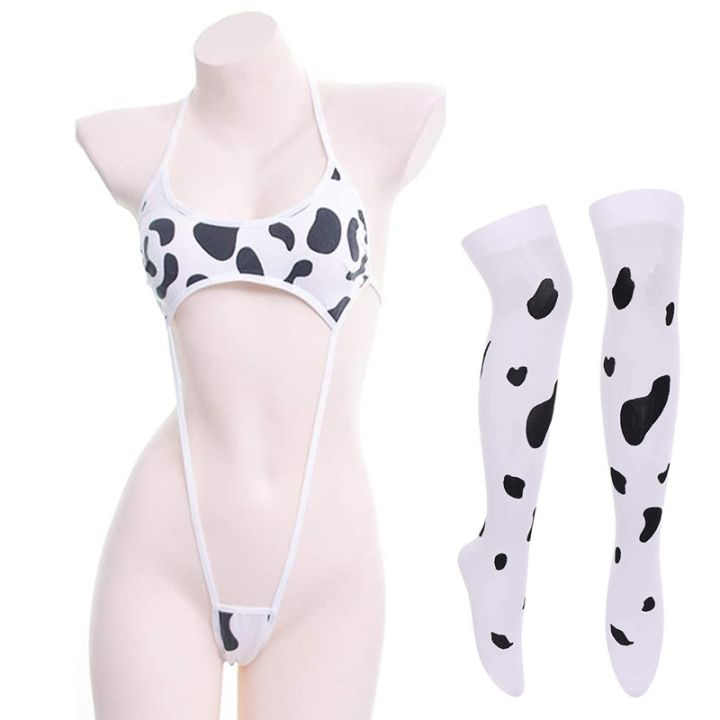 Women Lingerie Mini Bikini Set Thong G String Underwear Cosplay