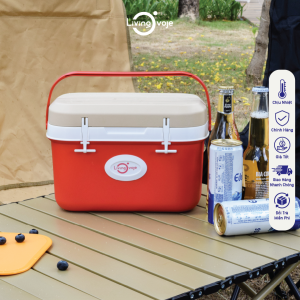 THÙNG ĐÁ DÃ NGOẠI 6L & 11L & 25L - LIVINGON Thùng đựng đá Living on giữ nhiệt 16 tiếng