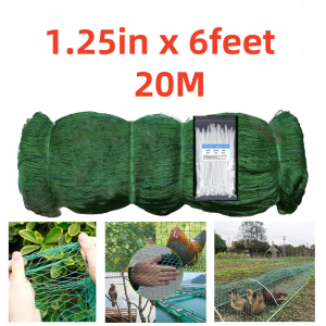 100M/50M Chicken Net Range Net for Chicken Lambat Outdoor Poultry Net Ranging Net Garden Vegetable