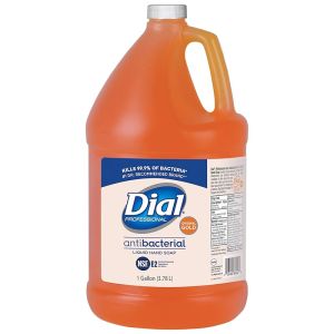 Dial Professional Gold Antibacterial Liquid Hand Soap 1 Gallon Refill Bottle 128 Fl Oz