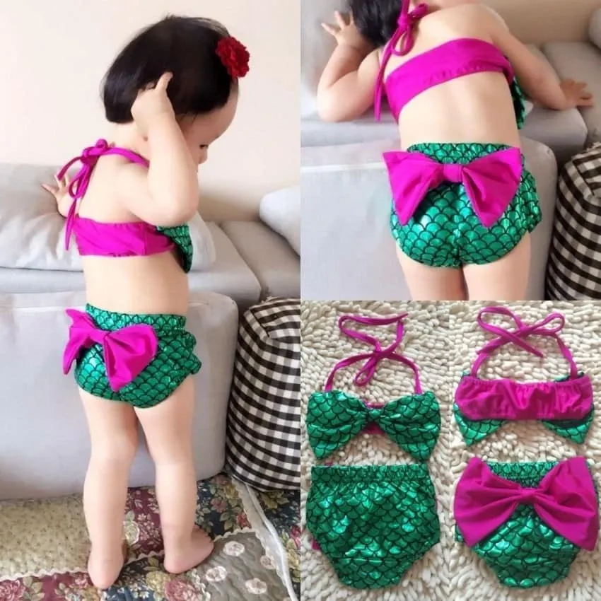 Infant mermaid hot sale swimsuit