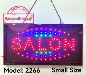 SALON - RAINBOW BRIDGE LED SIGNAGE (New-Small-Large) #SIZE: W48cm & W60cm. BIG #8811