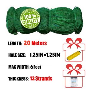 50/100m Thicken Chicken Net Range Net for Chicken Lambat Outdoor Poultry Net Fishing net Ranging Net Durable