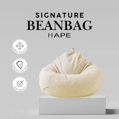 HAPE Beanbag Signature Beanbag Cover (XL) with Warranty
