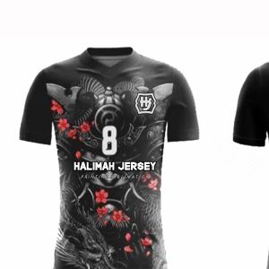 Setelan dan atasan jersey Sepakbola & Futsal 256 Fullprinting sublimation size M L XL XXL