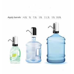 POMPA GALON LISTRIK BISA DI CHARGE - AUTOMATIC DRINKING WATER PUMP GRATIS KABEL USB lampu LED - zansen