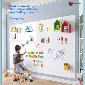 [Local Seller] Removable Magnetic WhiteBoard Stickers Office Writing Board Childrens Teaching Graffiti Drawing Board