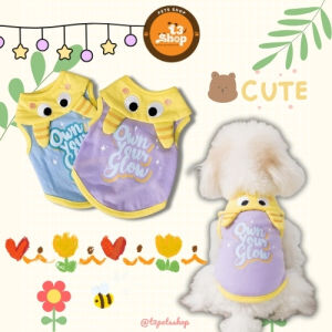 áo ba lỗ OWN YOUR GLOW dành cho chó mèo - T3 PETS SHOP