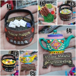 READY STOK Magnet Refrigerator Baba Nyonya Melaka Food Tradisional Doorgift