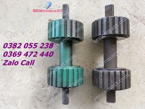 XƯỞNG SẢN XUẤT quả lô máy ép cám viên S150