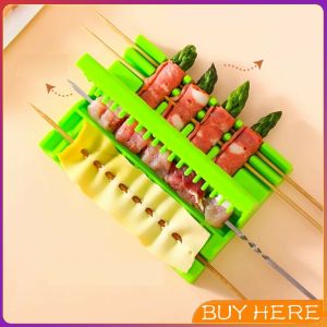 BUY HERE อุปรกณ์เสียบเนื้อทำปิ้งย่างอเนกประสงค์ ที่เสียบเนื้อบาร์บีคิว อุปรกณ์เสียบเนื้อบาร์บีคิว BBQ บาร์บีคิว Easy Barbeque