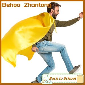Behoo เสื้อคลุมและหน้ากากซูเปอร์ฮีโร่สำหรับผู้ใหญ่ผู้ชายผู้หญิงชุดซุปเปอร์ฮีโร่แต่งตัวงานปาร์ตี้ฮาโลวีน