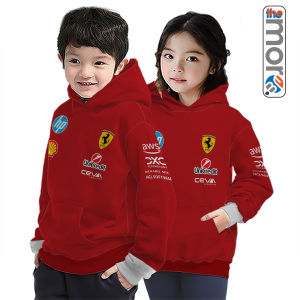 the moro - Jaket/Sweater Hoodie Anak F1 Ferrari 2025 Driver Mobil Formula Satu | Printing Sublime