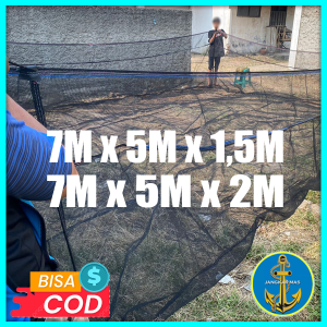 JangkaMas - Keramba Apung Keramba Ikan RK 3 Bar (triple Trac) siap pakai ukuran 7x5x15
