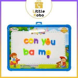 [Sato] Bộ Bảng Và Chữ Số Có Nam Châm Sato90 Con Ngoan Trò Giỏi Con Giỏi Toán Đồ Chơi Giáo Dục Trẻ Em Tư Duy Sáng Tạo