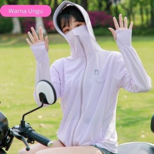 Jaket matahari IMPORT / Hoodie Pelindung UV Anti Air Anti Matahari  / Jaket Anti UV / Jaket Parasut / Jacket Anti Panas / Jaket anti Panas / Jeket Wanita/ Jeket Cewek / JaKET UV DO  JK02