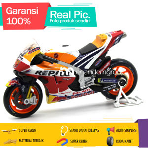 Diecast Miniatur Motor Moto GP Repsol Honda Team Pol Espargaro 44 1/18