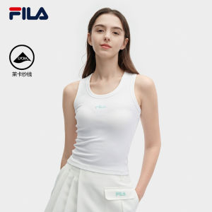 FILA CORE WHITE LINE HERITAGE Women Tank Top in White F11W428118FWT