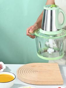 Food Chopper Food Shredder Blender Food Meat Grinder Meat Mincer Machine Household Automatic Multi-Functional Babycook Baby Baby Food Machine Small Meat Stuffing Stirring Artifact