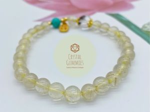 SG LOCAL - Certified Rutile Hair Quartz Bracelet 发晶手串