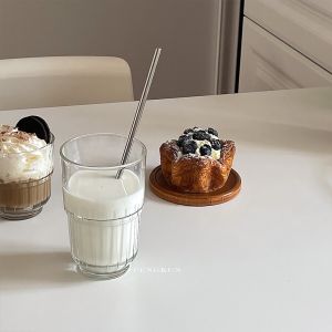 ins Korean style 304 stainless steel straws Minimalist metal straws cocktail household milk environmentally friendly straws stirring straws elbow straight pipe stirring rod cafe bar