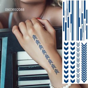 Hình Xăm Dán Vòng Tay 15 Ngày GZ-999 Sticker Tattoo HCM Hình Xăm Tạm Thời Lên Hình Sau 12 Tiếng Ivy Store