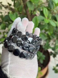 Terahertz Polysilicon สร้อยข้อมือสำหรับสุขภาพและสไตล์ผู้ที่ชื่นชอบสร้อยข้อมือสำหรับชายและหญิงกำไลข้อมือเข้าคู่พลังงาน