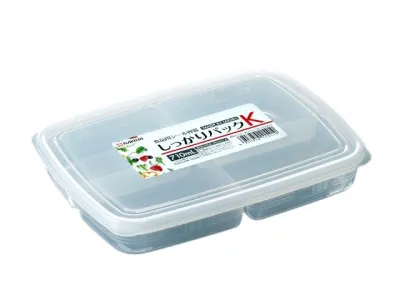Hộp đựng thực phẩm được làm từ chất liệu nhựa PP cao cấp chia ngăn 710mL Nakaya Hàng Nhật nội địa