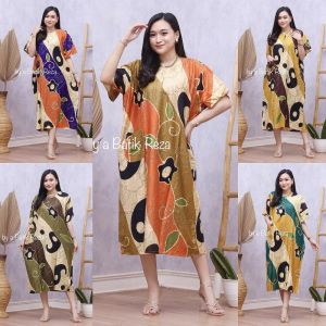 Daster Jumbo Rayon Shaolin XXL Busui LD 130 PB 115 Muat Sampai BB 85 kg Daster Viral Kekinian