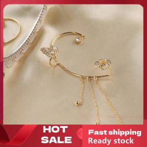 🚚【Local Express Delivery】🚚 1 Pcs New Snowflake Butterfly Earrings No Pierced Ear Clip Earring All-match Fashion Accessories