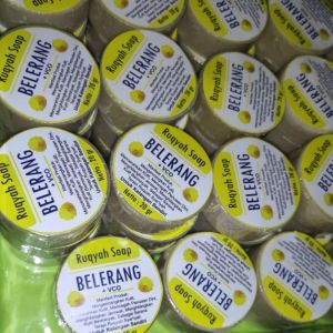 Sabun Belerang Ruqyah + Spirulina - Sabun Sulfur - Sabun Menghilangkan Gatal - Sabun Herbal - JURAGAN 47