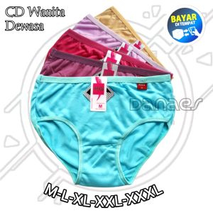 6 pcs Celana Dalaman Wanita Dewasa/CD Cewek Dewasa/Sempak Perempuan Dewasa/Dalaman Murah