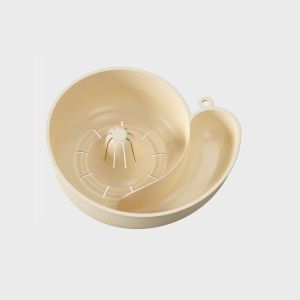 Snail Fruit Automatic Cleaning Basket Fruit Washing Artifact Hands-free Kitchen Drain Basket To Remove Pesticide Residues And Stains Home 蜗牛水果自动清洗沥水篮