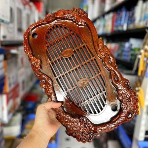 Khay trà tùng hạc nhựa giả gỗ khay đựng bộ ấm trà khay trà đep.