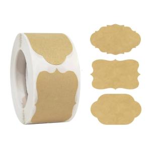 Jams Label Adhesive Sticker Writeable Sticker Jams Sticker for Baking Envelope Bottle and Wedding