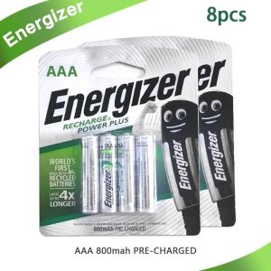 Energizer 1.2V 2000mah AA And 800mah AAA NI-MH Rechargeable Batteries
