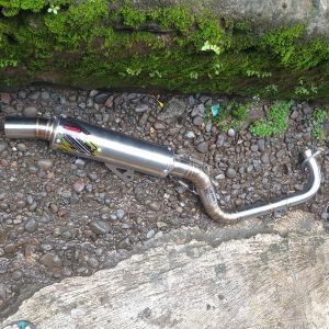 Knalpot Racing Mio Sporty Soul 200cc Vario125 Vario 150 Samlong Kompetisi Suara Mantap