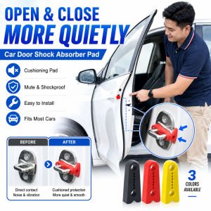 Car Door Shock Absorber Pad Thickened Silicone Buffer Universal Auto Door Anti-Collision Cushion Silent Anti-Vibration Pad Vehicle Door Protection Tool