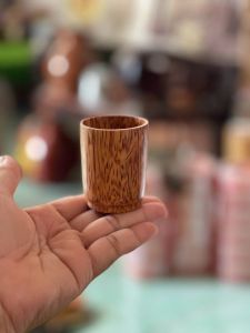 Ly Uống Trà Ly Uống Nước Bằng Gỗ Dừa Tự Nhiên Thân Thiện Với Môi Trường
