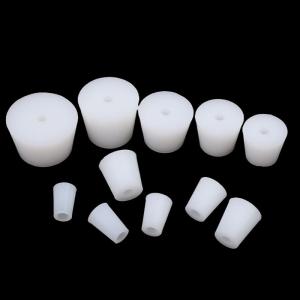 runtian Cấp thực phẩm nhà Brew Wine stoppers hình nón Silicone cắm với lỗ duy nhất cho airlock van Bubbler lên men XẢ VAN